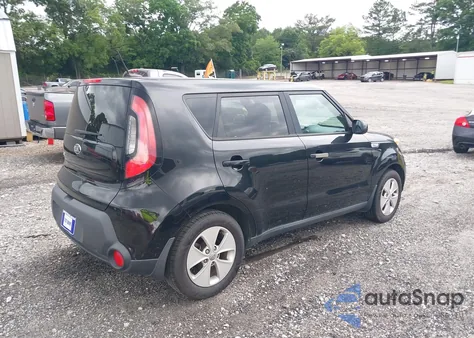 2016 Kia Soul из США, поврежденный, VIN KNDJN2A24G7299592